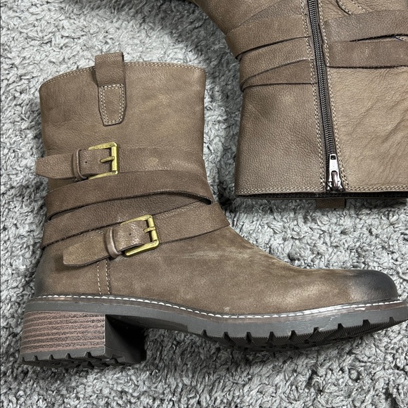 Hotter Brown Blair Zip Fastening Boots Size 9 - Picture 3 of 16